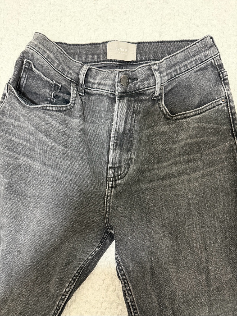 Everlane Women's Gray Cropped Ankle Jeans